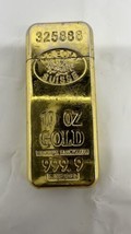 Vintage Gold Credit Suisse Gold Plated Promotional Lighter - £20.20 GBP