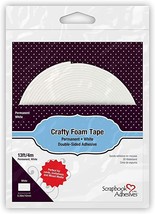 Foam Tape. White.  (0.39&quot; wide by 13 ft). Clearance/Free with purchase - $0.00