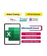 Microsoft Excel – Beginner, intermediate &amp; Advanced – CPD Proffessional ... - €4,28 EUR