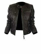 Leather Biker Jacket Bespoke Men&#39;s Motorbike Racer Stylish Trendy Leather Jacket - £140.58 GBP