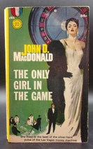 John D Mac Donald Only Girl In The Game First Ed 1960 Paperback Mystery Las Vegas - £10.60 GBP