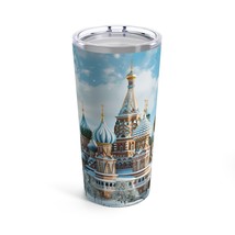 City of Moscow Russia Hot Cold Tumbler 20oz | Insulated Coffee Tumbler - £20.87 GBP
