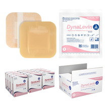 Dynarex DynaLevin Waterproof Adhesive Bordered Foam Dressings Sterile 12... - $268.74+
