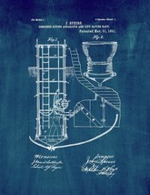Combined Diving Apparatus And Life Saving Raft Patent Print - Midnight Blue - £6.25 GBP+
