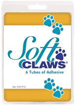[Pack of 4] Soft Claws Nail Cap Adhesive Refill 6 count - £54.47 GBP