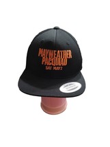 Mayweather Pacquiao Cap Snapback Adjustable Black Hat Men&#39;s Classics - $15.97