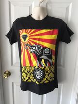 Audio Monkey Obey Elephant Peace Graphic T-Shirt Tee Black Small S - $59.99