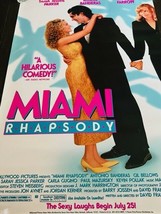 Movie Theater Cinema Poster Lobby Card 1995 Miami Rhapsody Antonio Bande... - $39.55