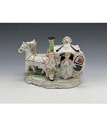 Vintage Ceramic Figurine English Victorian Couple with Carriage and Hors... - £13.28 GBP