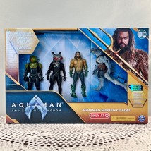 DC Aquaman Lost Kingdom Sunken Citadel Figures and Accessories Set 1st Ed - £21.50 GBP