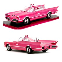 1/24 Diecast Model 1966 Classic Batmobile Pink Batman 1966-1968 - £55.94 GBP
