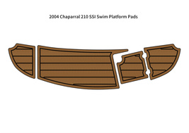 2004 Chaparral 210 SSI Swim Platform Step Boat EVA Foam Teak Deck Floor ... - £237.67 GBP