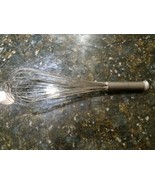 Antique 14.5&quot; Wire Whisk Heavy Duty Egg Beater Beater Primitive Mixer - $43.56