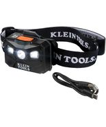 Durable Water-Resistant Rechargeable Headlamp with Battery Gauge for Out... - $98.95