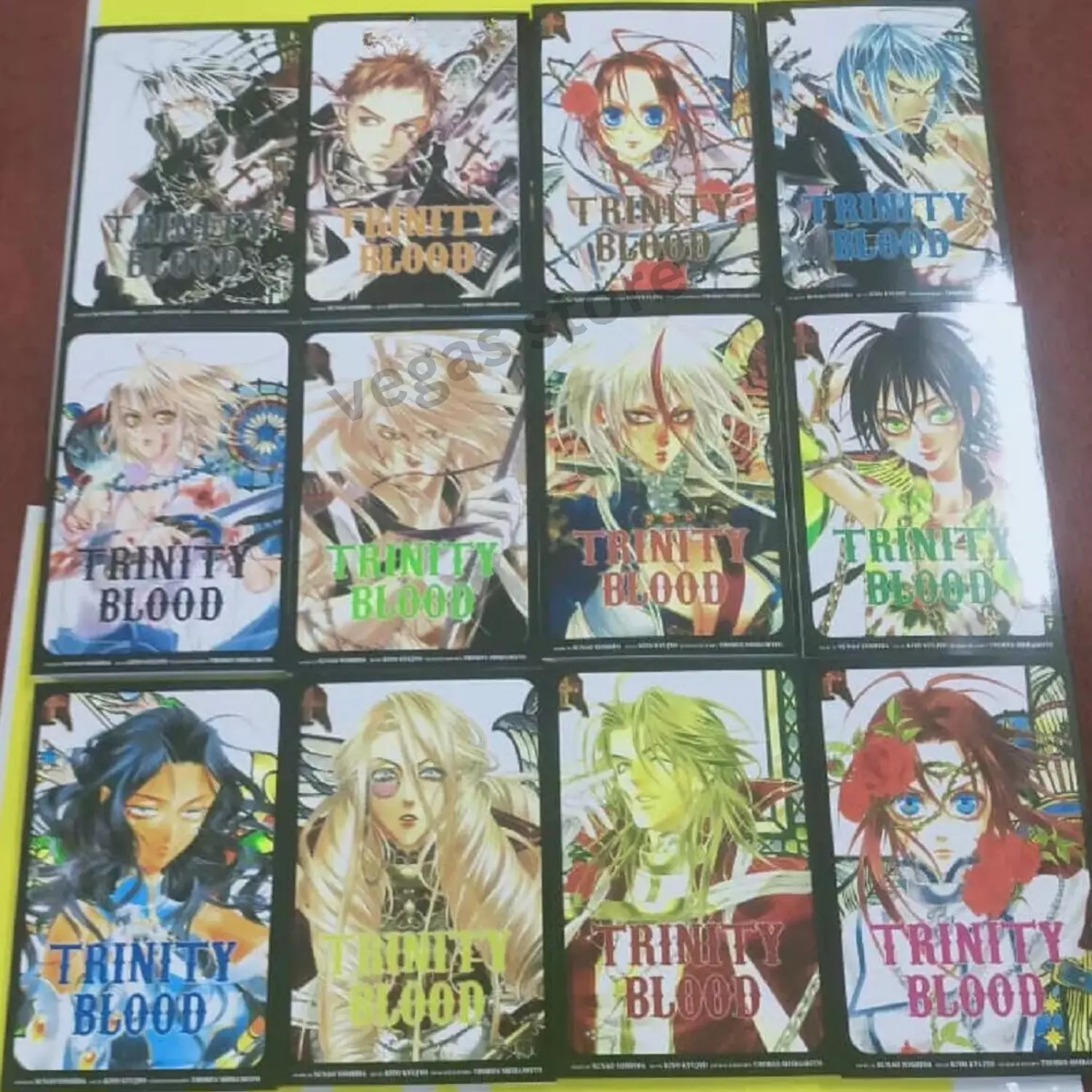 New Trinity Blood Manga English Volume 1-12 FULL SET Comic By Sunao Yoshida - $3,409.92 MXN