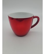 Starbucks Holiday 2007 Coffee Mug 16 oz Red Shiny Metallic See Pics - $8.18 CAD