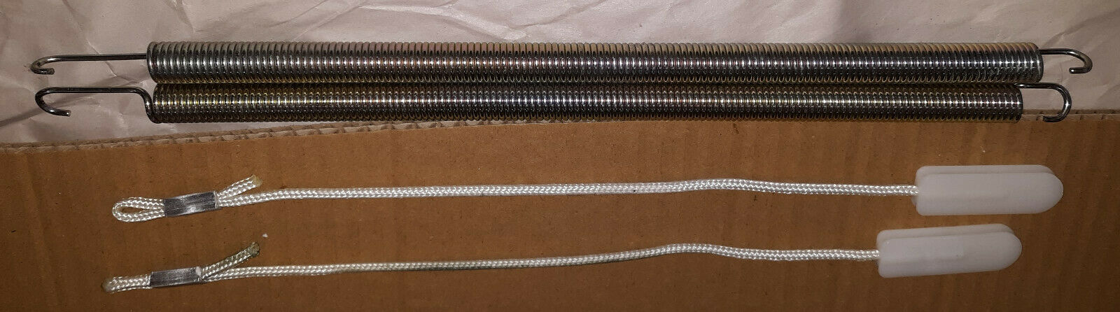 21FF37  SAMSUNG DISHWASHER DOOR SPRINGS (13" X 10-7/8" X 0.51" X 0.077") ET AL - $13.94