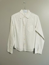 Women&#39;s Button-Down Striped Shirt Size XSmall - £11.92 GBP