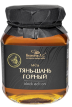 HONEY TIAN -SHAN MOUNTAIN BERESTOV 500g in Glass Jar NO GMO RF МЁД Берестов - $24.74