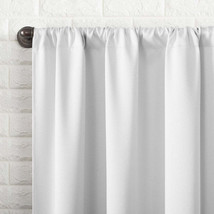 Sun Zero Bergen Blackout Window Curtain Panel, 40x84/White - £14.46 GBP