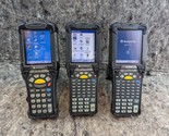  3 x Motorola/Symbol MC 9090 Handheld Scanner w/ Battery 3rd Party Software - £75.83 GBP