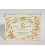 VIOLET SOAPS CALIFORNIA PERFUME CO AVON 1980 ANNIVERSARY SET OF 2 3 OZ S... - €8,24 EUR