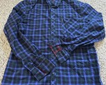 Ben Sherman Button Up Long Sleeve Shirt Size XL Multicolor Collar Casual - $14.01