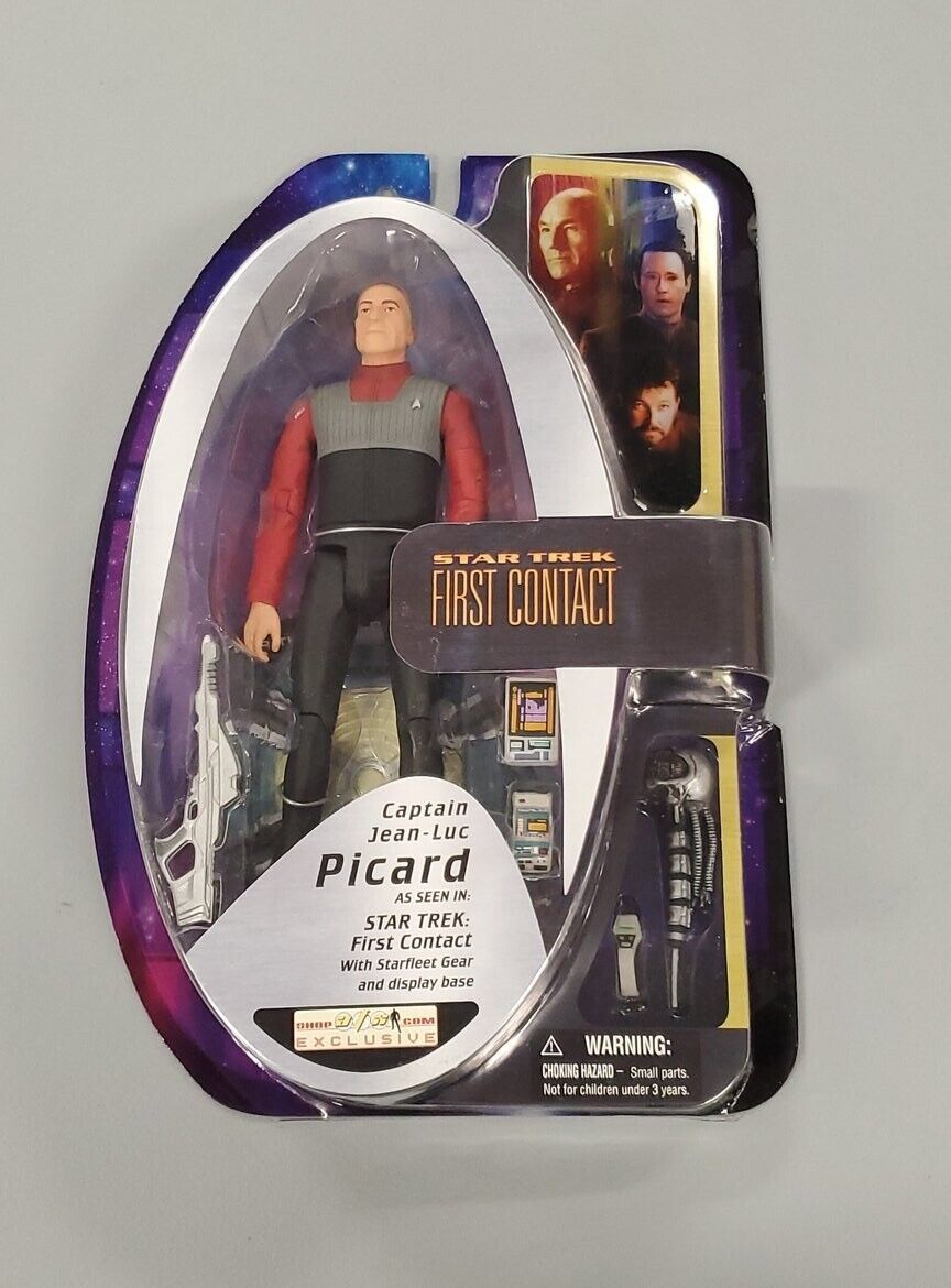 Primary image for VINTAGE 2006 Diamond Select Star Trek First Contact Jean Luc Picard Figure