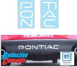 Rear Bumper Inlay Decals - 1997-2003 Pontiac Grand Prix - $12.00