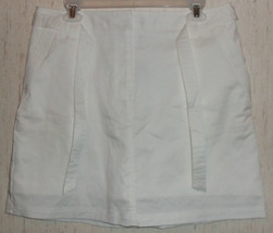 New! Womens Josephine Chaus White Skort Size 10 - £18.84 GBP