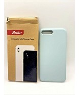 Soke iPhone 8 Plus Case, iPhone 7 Plus Case, Soft Liquid Silicone Case w... - £10.86 GBP