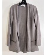 Logo Lounge by Lori Goldstein gray open cardigan flowy boho size XS - €17,16 EUR