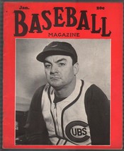Baseball Magazine 1/1941-Jimmy Wilson-Pee Wee Reese-MLB-pix-info-FN - £57.52 GBP
