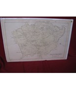 Antique 1880s Eleventh District Baltimore County, MD Map - £58.39 GBP
