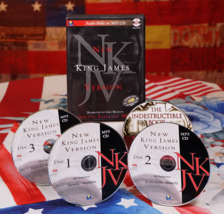 NKJV Audio Bible Complete by Eric Martin (MP3)  3-MP3 CDS &amp; 1-DVD Genesis to Rev - £15.99 GBP