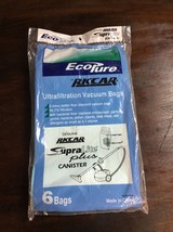 Riccar Supralite Plus Canister 6pk Paperbags QQ-4-12 - $275.45 MXN