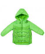 The Incredible Hulk Muscles Puffy Kid&#39;s Jacket Green - £31.36 GBP