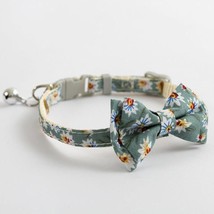 British Short Blue Cat Collar With Safety Buckle And Bell - Stylish And Secure P - £7.95 GBP