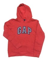 GAP Red Sweater Sweatshirt Pullover Preowned Size Medium Blue/White Letters - £15.97 GBP
