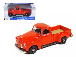 1950 Chevrolet 3100 Pickup Truck Omaha Orange 1/25 Diecast Model Car by ... - $24.99