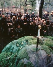 Excalibur King Arthur Legend Sword In The Stone 8x10 real photo - $10.99