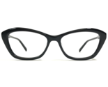 DKNY Eyeglasses Frames DK5042 001 Polished Black Gray Cat Eye Full Rim 5... - $69.91