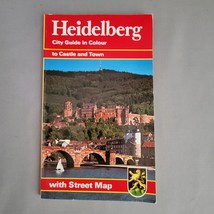 Heidelberg City Guide in Colour To Castle and Town Street Map 1990 - $6.95