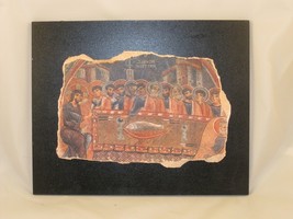 Icon Orthodox The Last Supper from Dark Church- RARE Small Replica #08-11 - $919.90 MXN