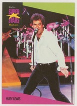 1991 Huey Lewis &amp; The News Super Stars of Music Pro Set Card Pop Rock &#39;n... - $6.92
