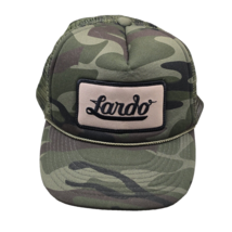 Lardo Portland Oregon Sandwich Shop Camouflage Trucker hat cap snapback -COBRA - $13.54