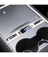 MOWLICAS New OEM Design for Tesla USB Hub (White), with Retractable Cabl... - $44.55