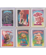 Garbage Pail Kids 1987 Series 6 Bubble Gum Stuck On Back Of Cards Error - $23.38