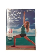 NIP Flow Yoga Gaiam (For Beginners)  Dvd 2015 New Sealed - £6.78 GBP