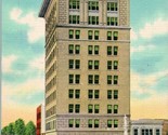 1940s Postcard LA Alexandria Louisiana Guaranty Bank Trust Company Build... - $3.91